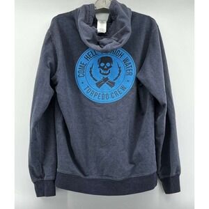 Patagonia Torpedo‎ Crew Full-Zip Hoodie Blue Size Small